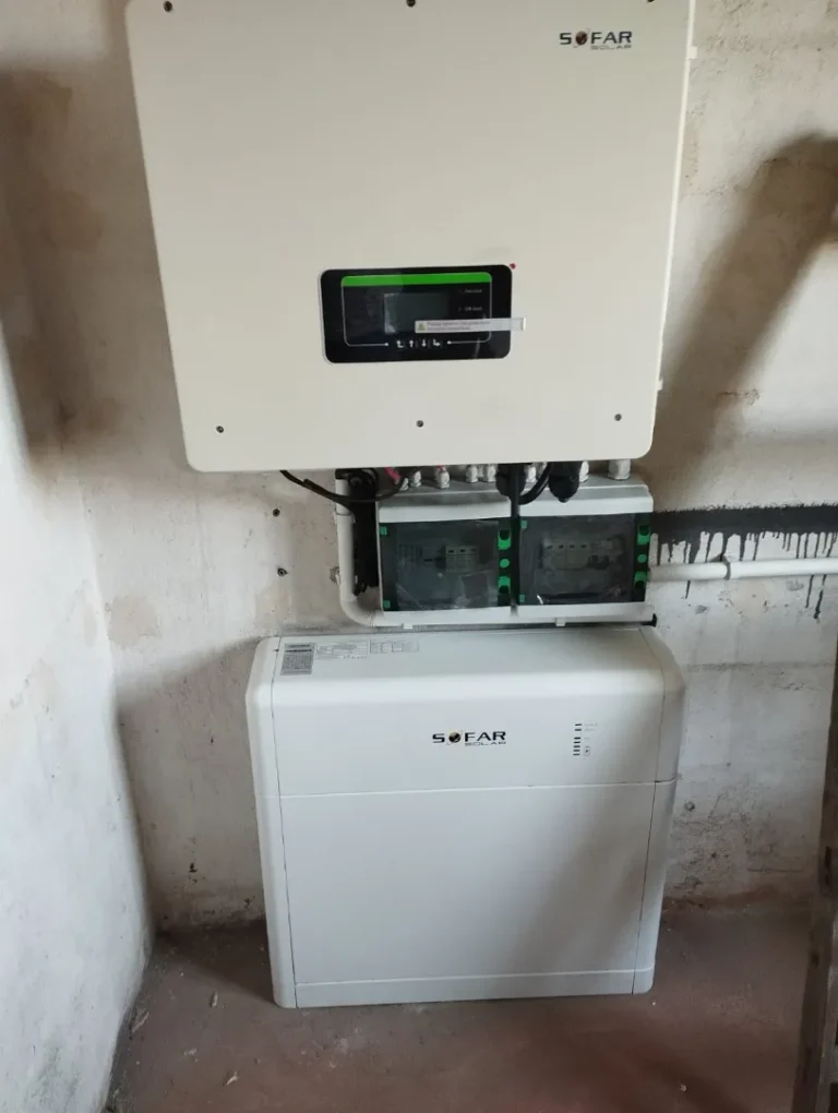 Magazyn energii zamontowany w domu - realizacje staleo energy nr 2