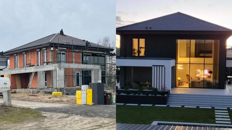 Termomodernizacje budynków - docieplenie zewnętrzne wykonane przez Staleo Energy. Realizacja nr 1