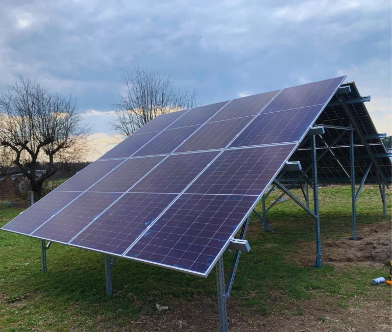 Instalacja fotowoltaiczna na gruncie zrealizowana przez Staleo Energy